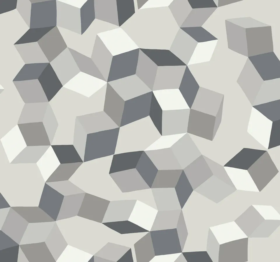 Cole&Son Puzzle Tapetenmuster Vlies geometrisch