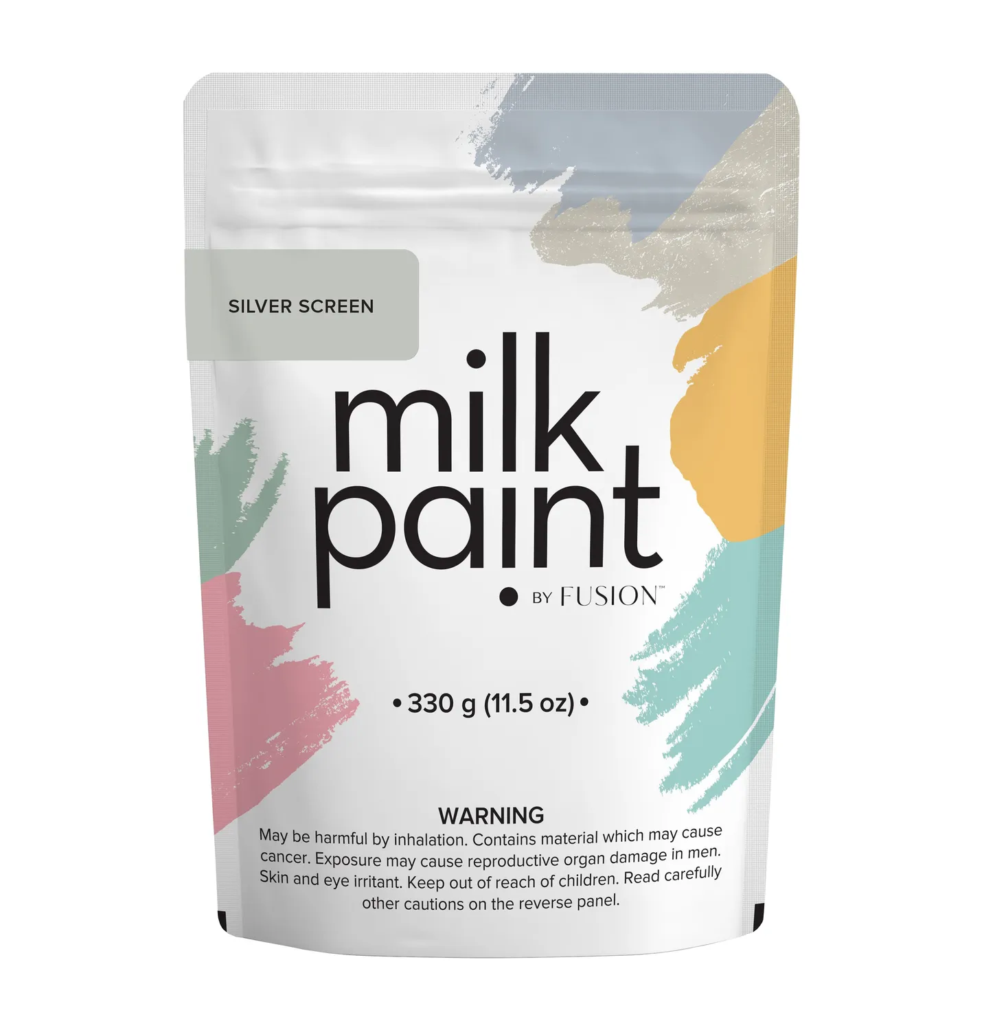 Fusion Leinwand Milk Paint Grau neutral