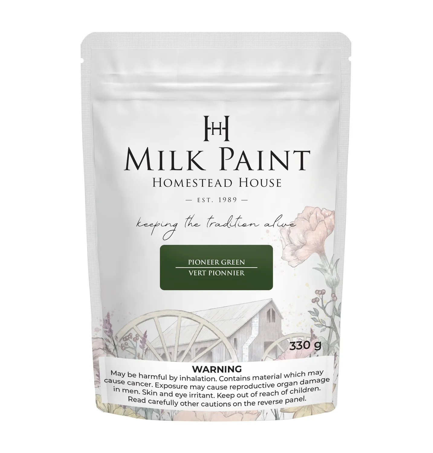 Homestead House Pioneer Green Milk Paint Waldgrün