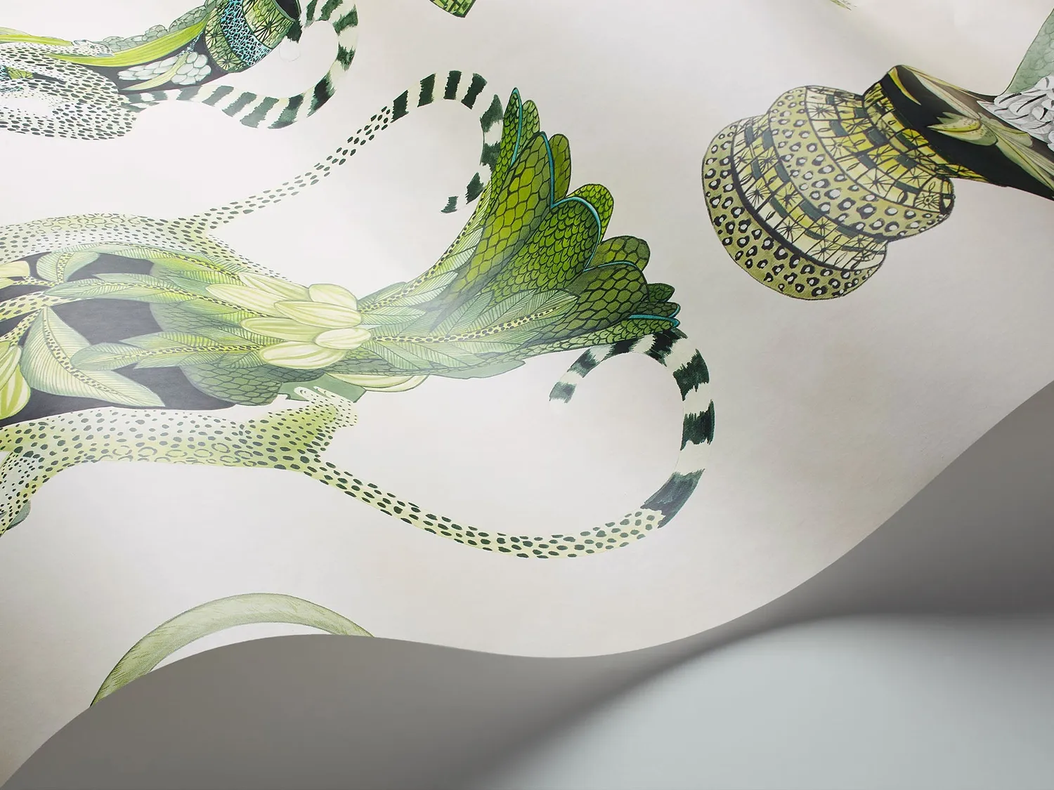 Cole & Son Khulu Vases Tapetenmuster Vasen Safari