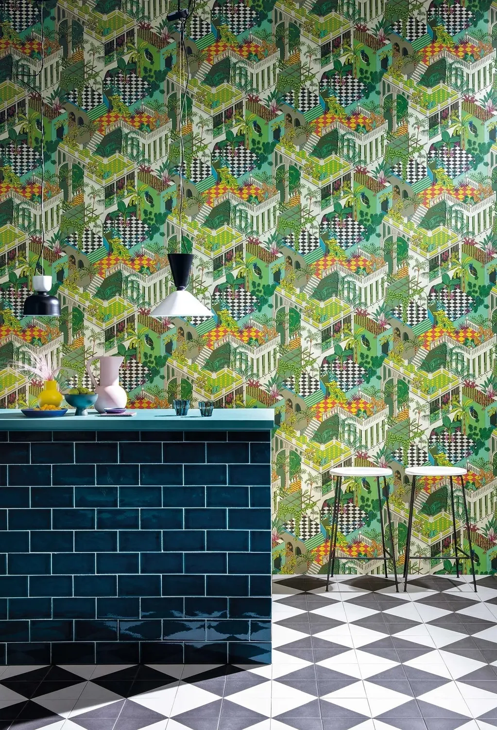 Cole&Son Miami Tapetenmuster tropisch