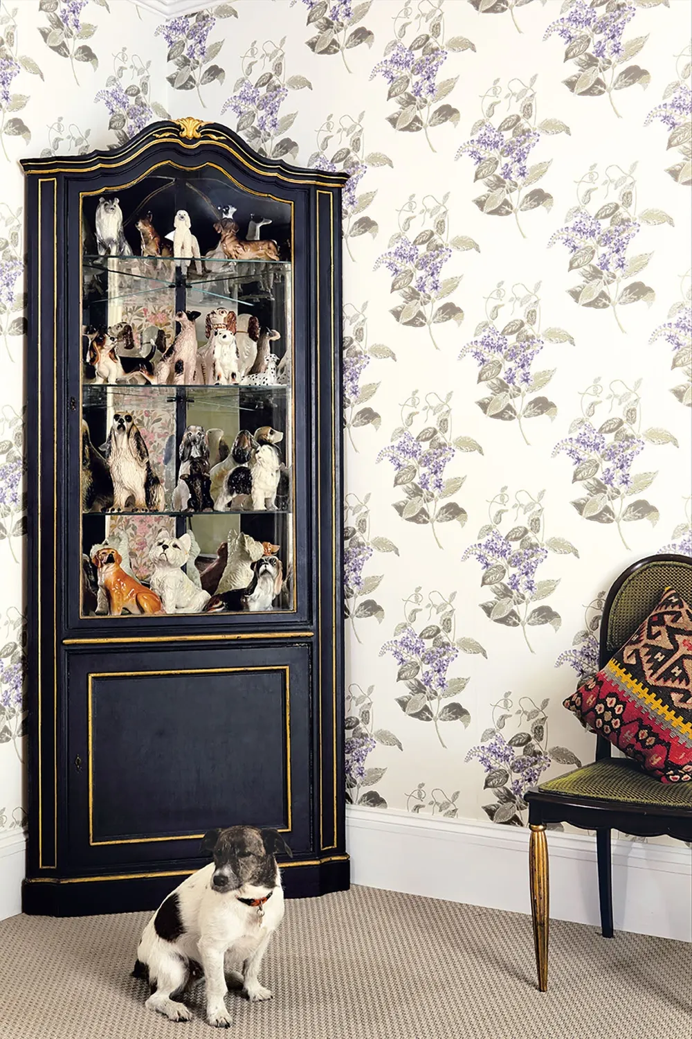 Cole & Son Madras Violet Tapetenmuster floral