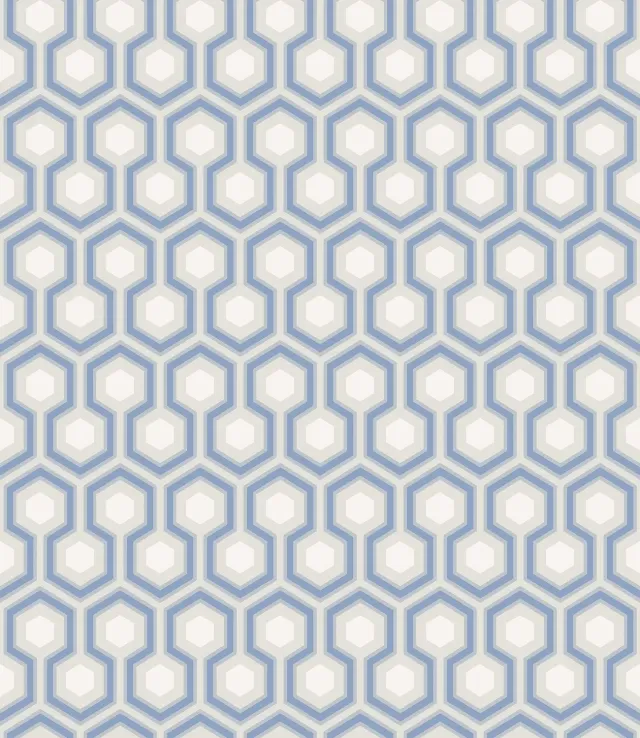 Cole & Son Hicks' Hexagon Tapete geometrisch