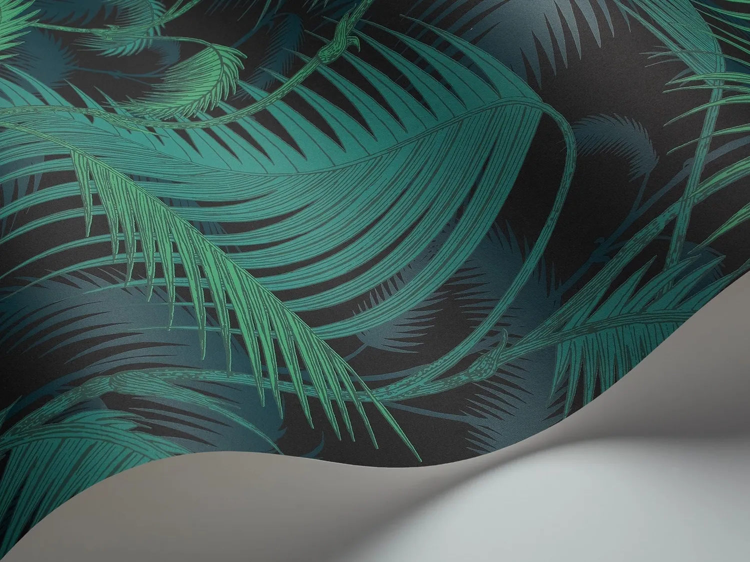 Cole&Son Palm Jungle Tapete Dschungelblättermotiv
