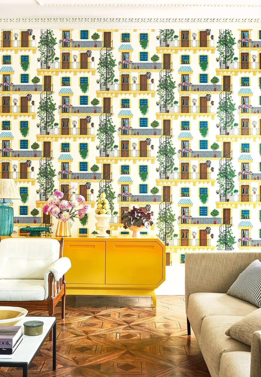 Cole & Son Alfaro Tapetenmuster Sevilla