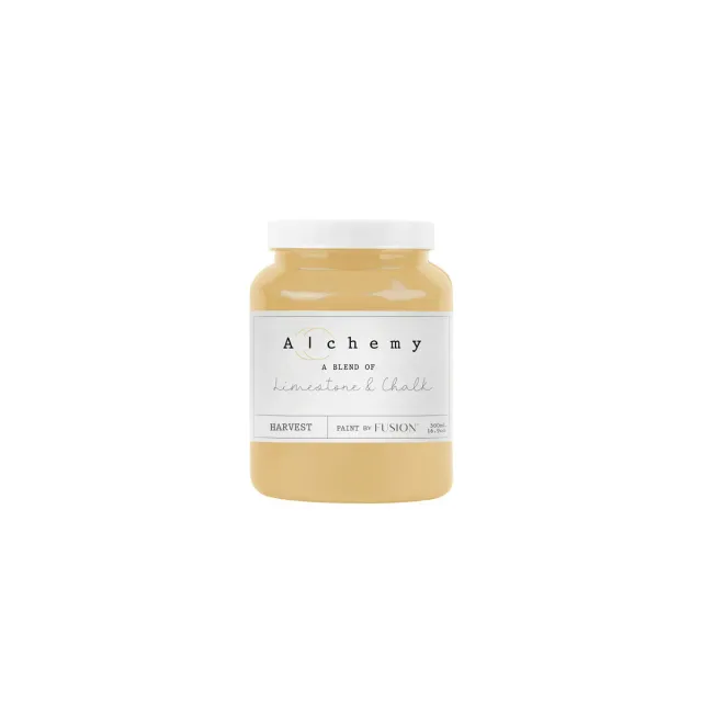 Fusion Mineral Paint Alchemy Ernte Kreidefarbe antikgelb