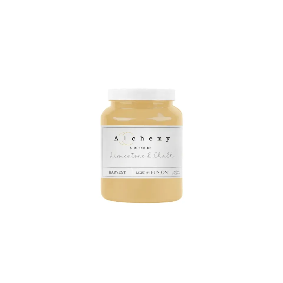 Fusion Mineral Paint Alchemy Ernte Kreidefarbe antikgelb