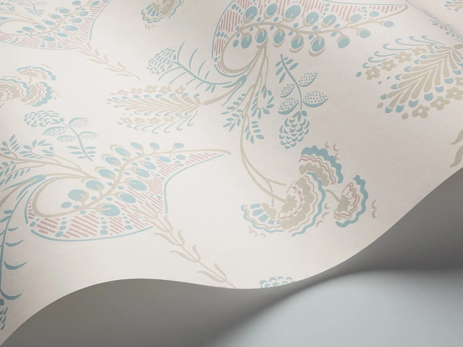 Cole&Son Hartford Tapete mit stilisierten Blütenranken