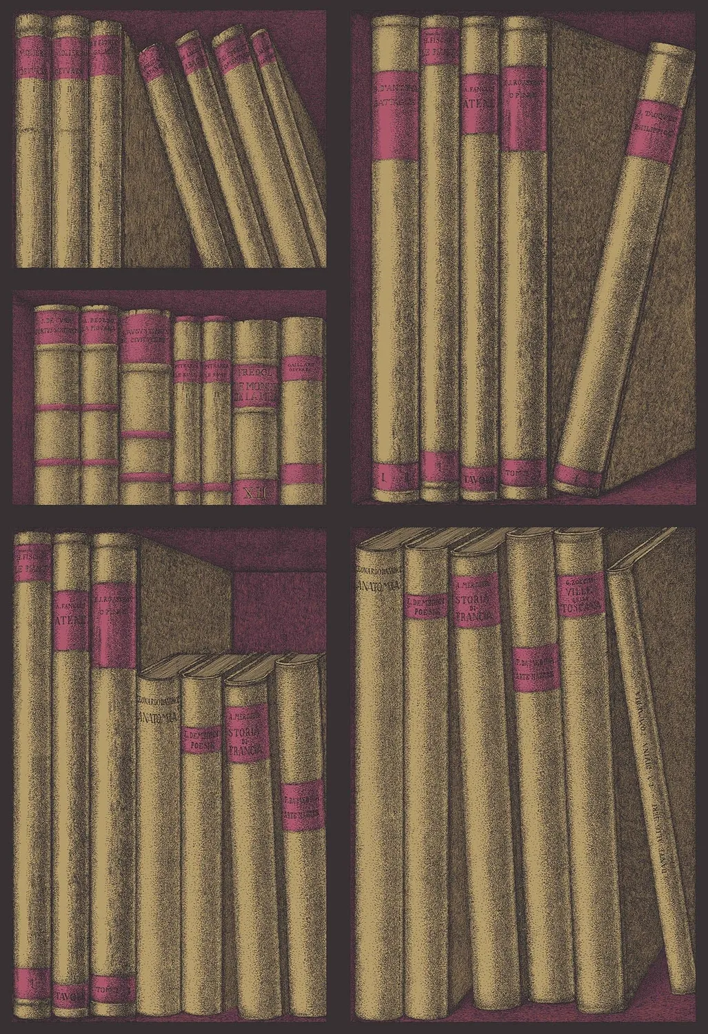 Cole&Son Ex Libris Sample Tapete