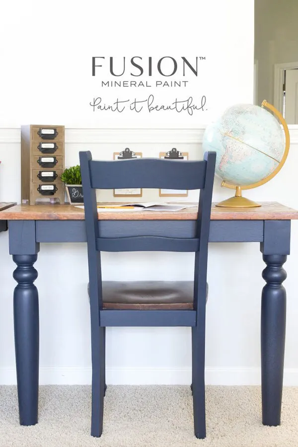 Fusion Mineral Paint Mitternachtsblau Möbelfarbe Marine