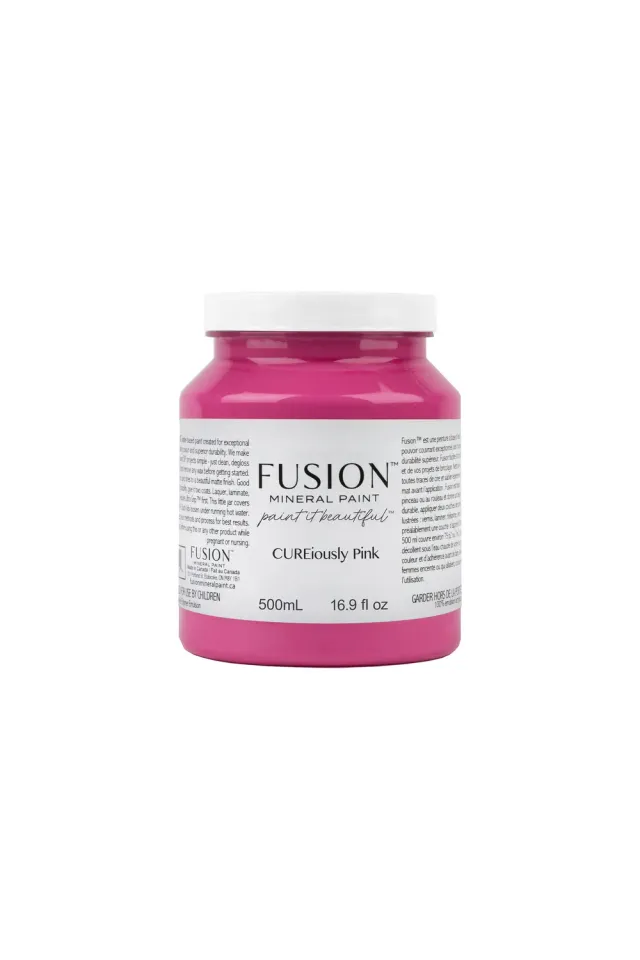 Fusion Mineral Paint CUREiously Pink Möbelfarbe matt