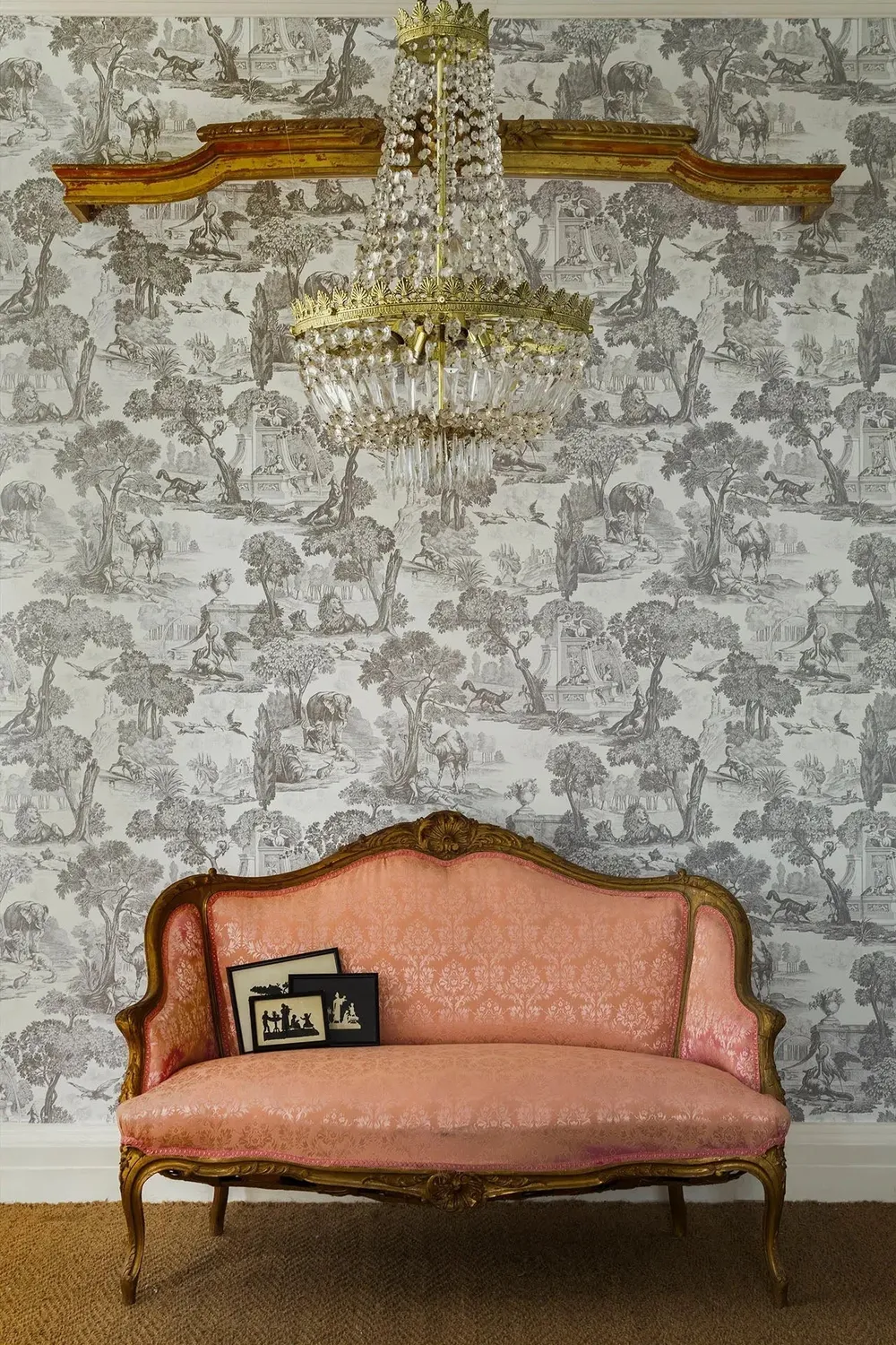Cole & Son Folie Versailles Tapete Toile de Jouy