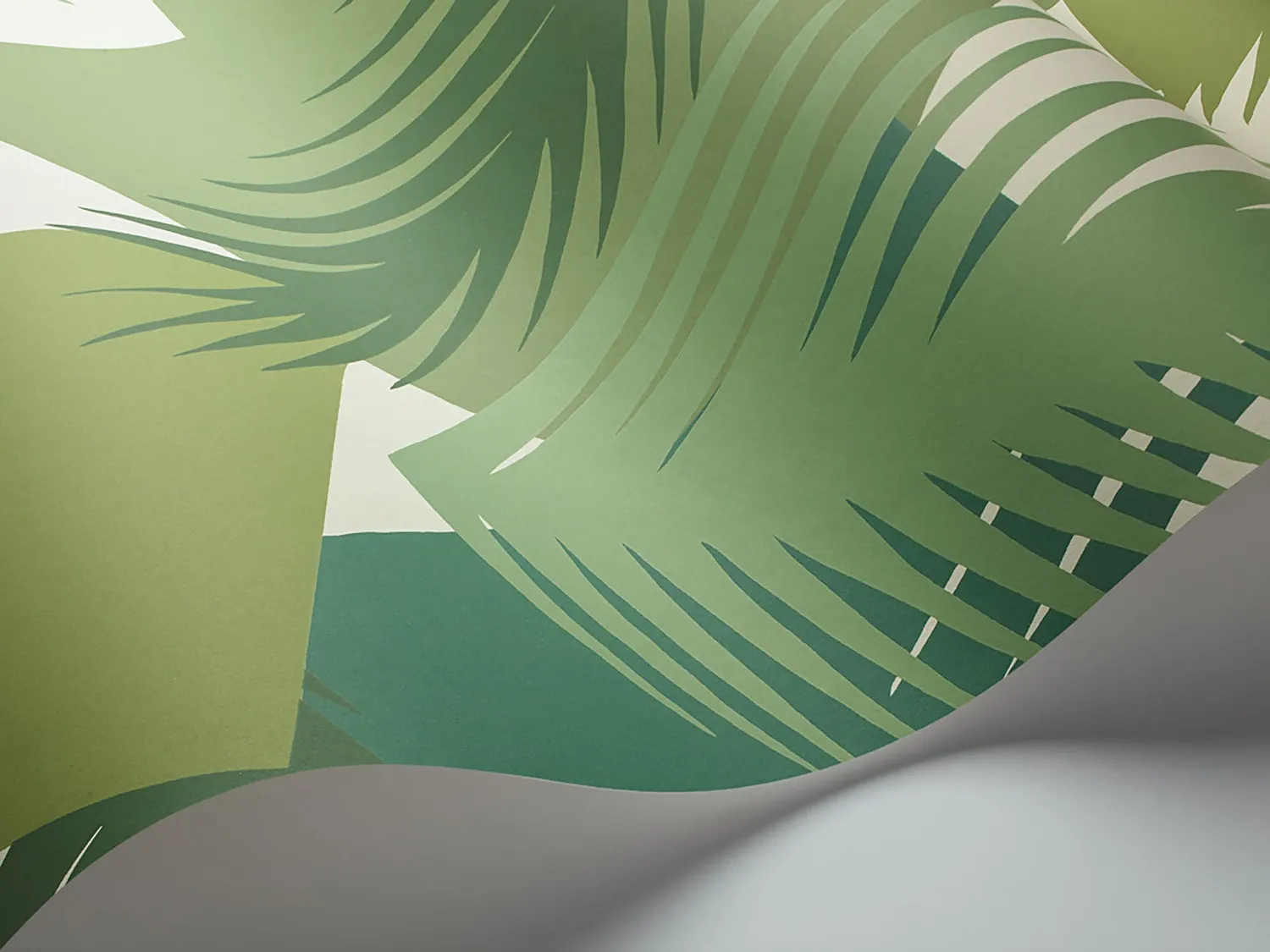 Cole & Son Deco Palm Tapete geometrisch