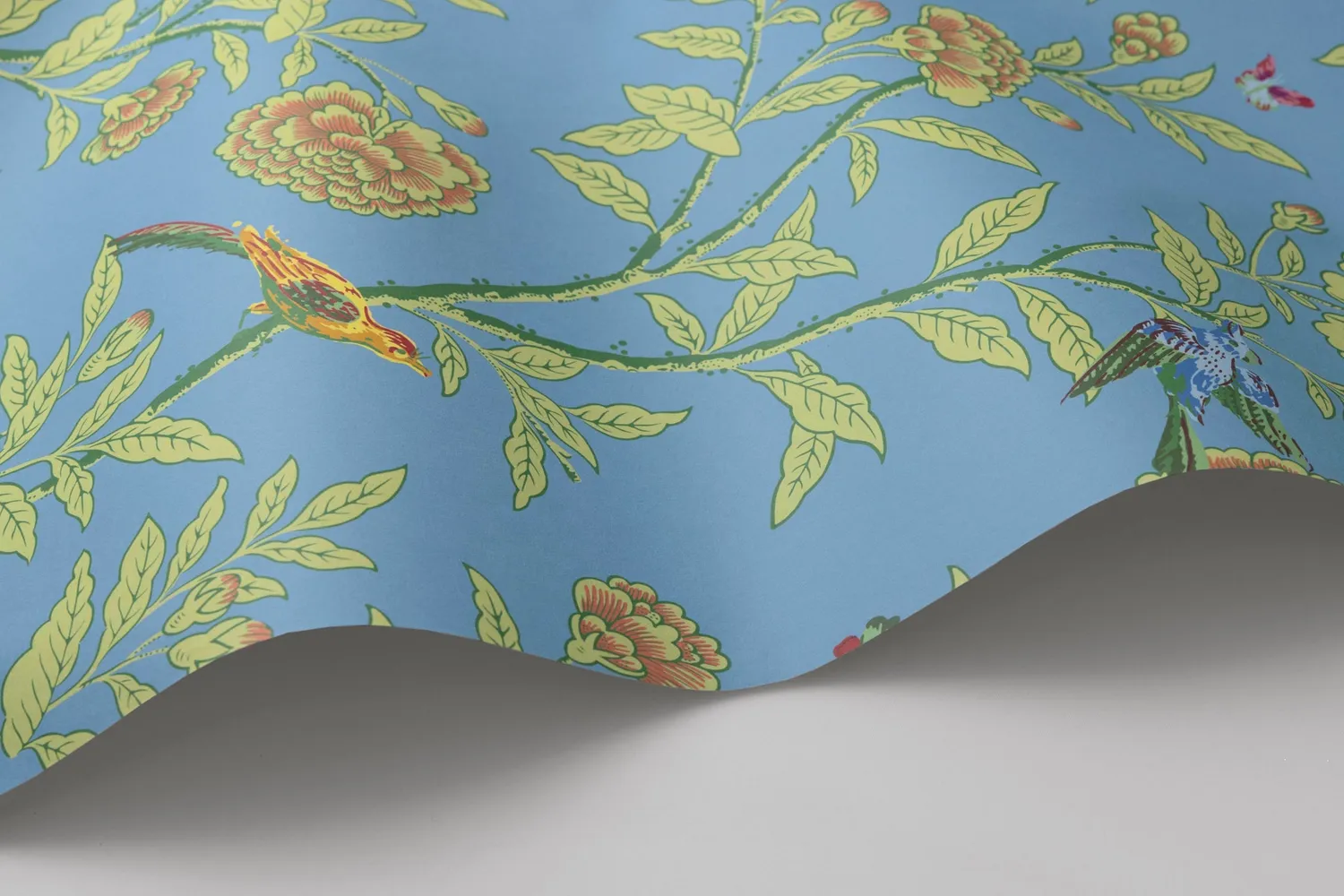 Cole&Son Roseberry with Birds Tapetenmuster