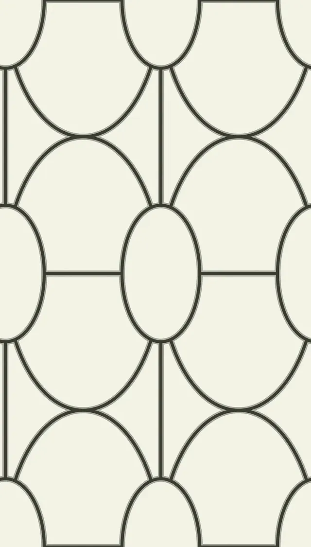 Cole & Son Riviera Tapete Art Deco Oval