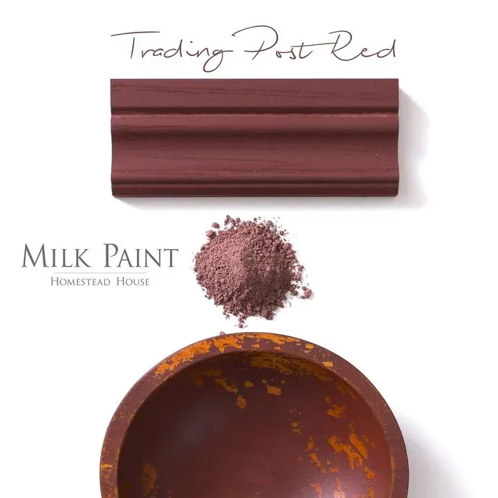 Fusion Homestead House Trading Post Red Milchfarbe tiefrot