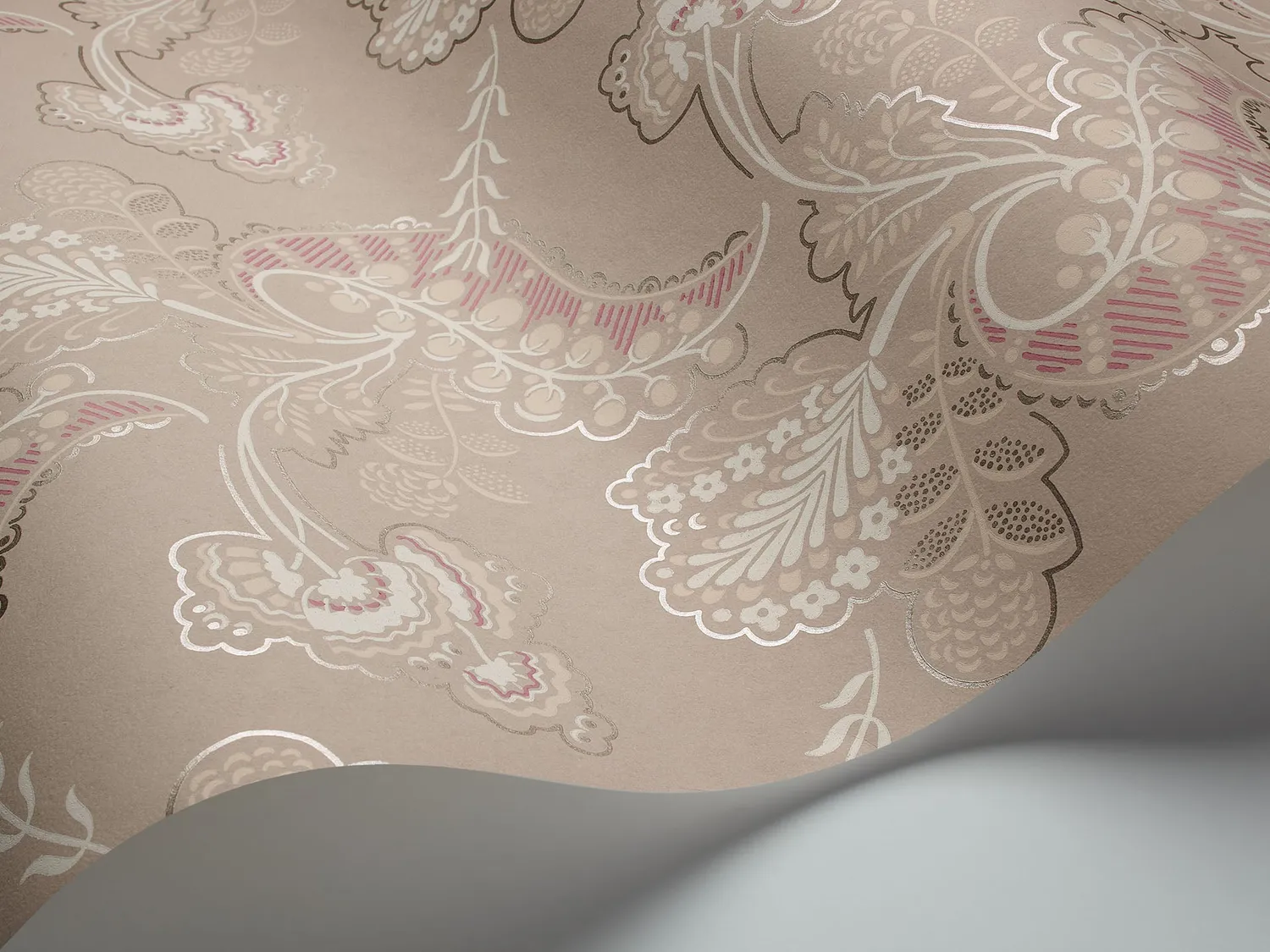 Cole&Son Hartford Tapete mit stilisierten Blütenranken