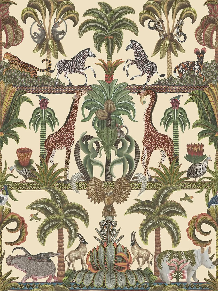 Cole&Son Afrika Kingdom Sample Tapetenmuster