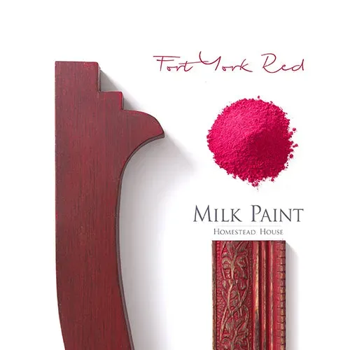 Homestead House Fort York Red Milchfarbe rot