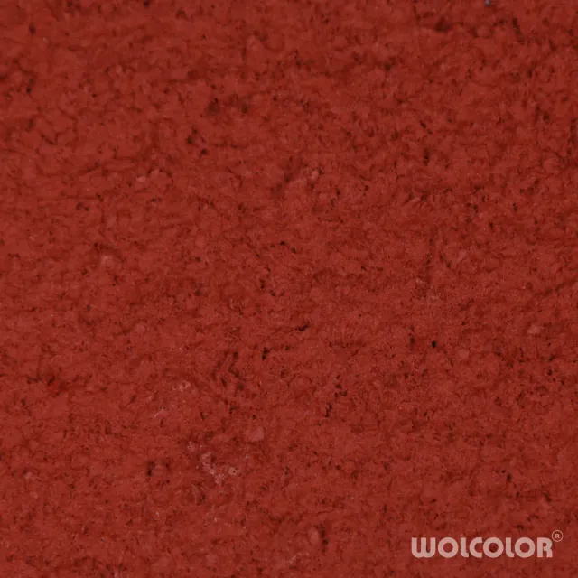 Wolcolor Classic DUNKELROT Baumwollputz dunkelrot