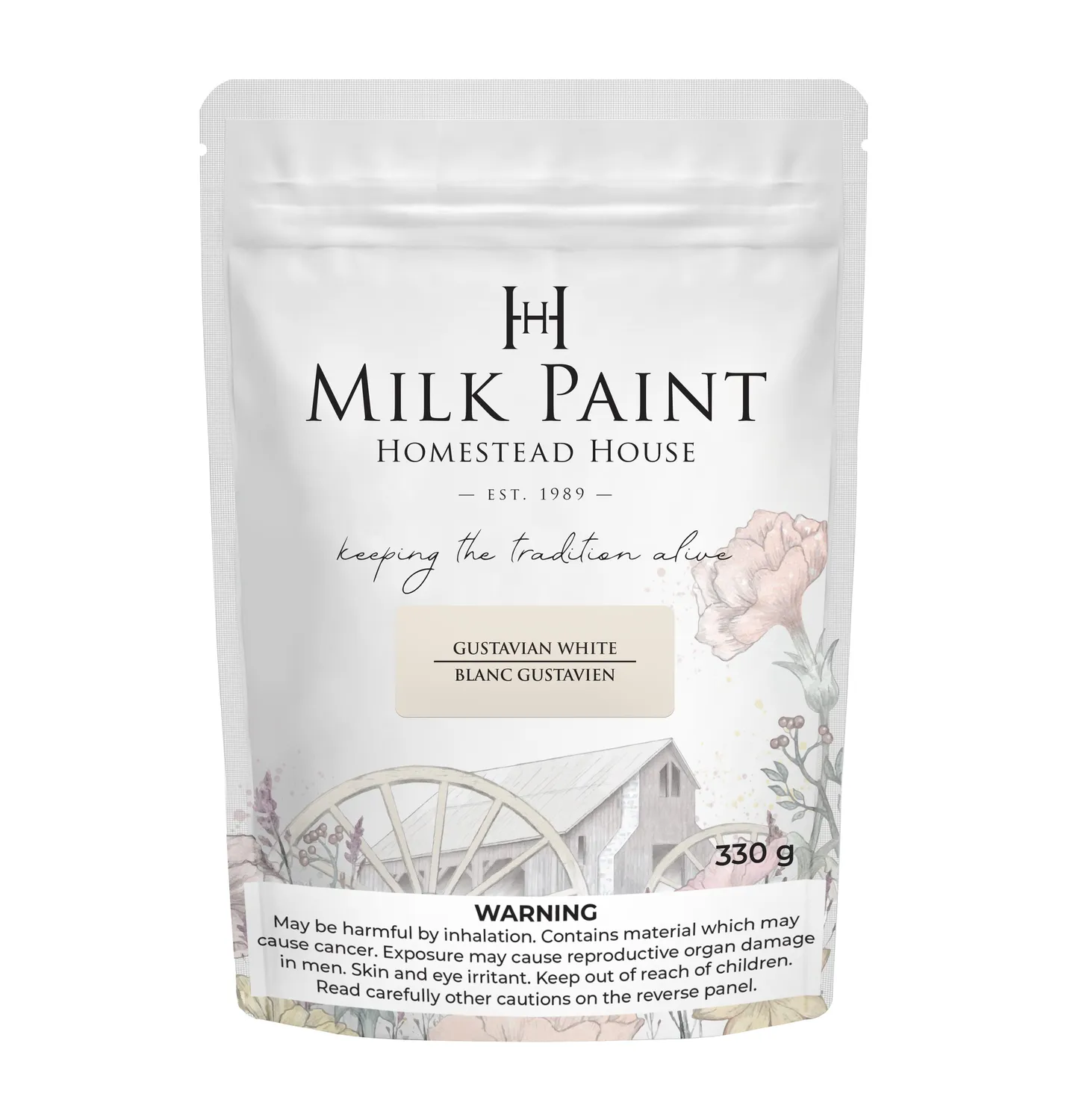 Fusion Mineral Paint Gustavianisches Weiß Milchfarbe