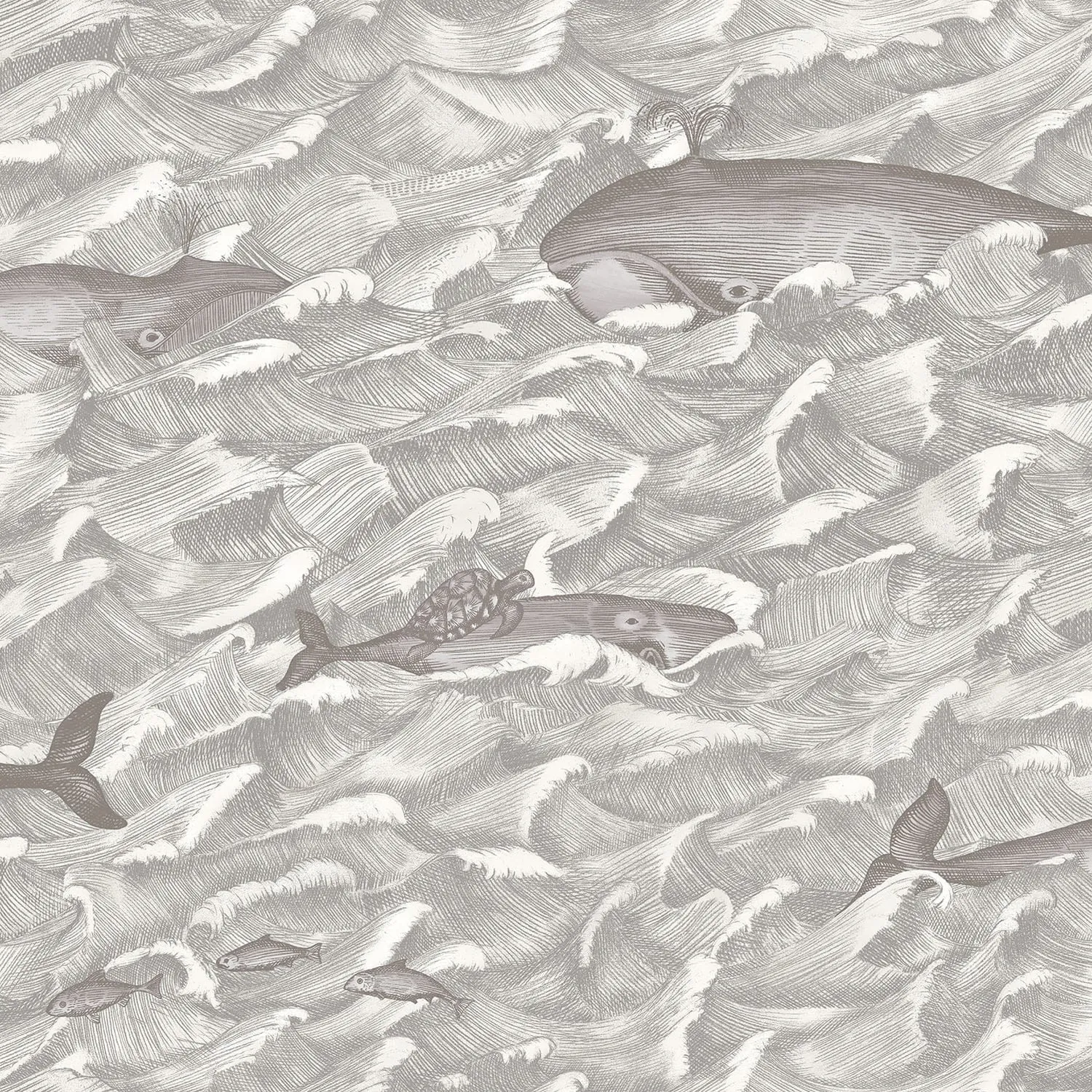 Cole&Son Melville Tapetenmuster Wal-Motiv