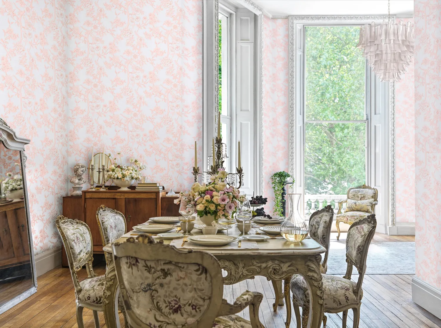 Cole & Son Paradise Tree Tapete Baumkronen