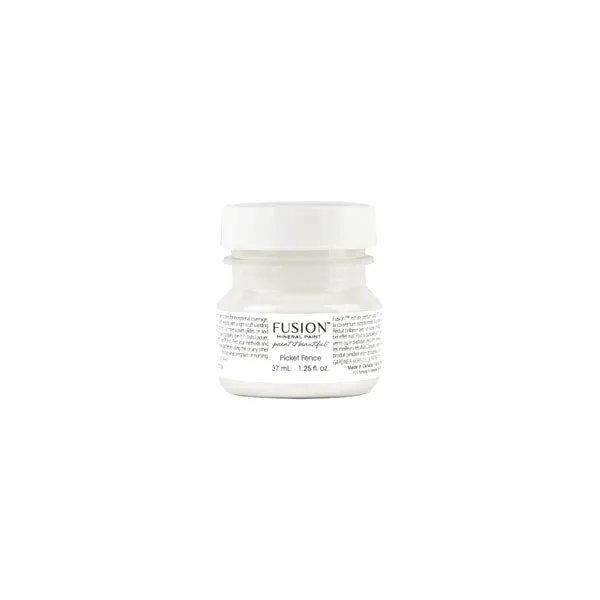 Fusion Mineral Paint Lattenzaun Möbelfarbe reinweiß