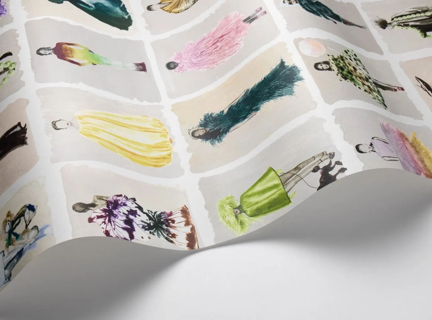 Cole&Son Couture Carousel Tapete Figuren