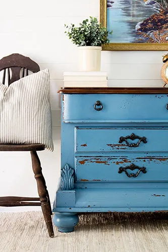 Homestead House Maritime Blue Milchfarbe blau