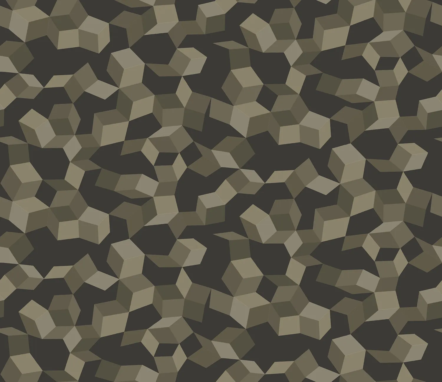 Cole&Son Ingot Tapete Würfel metallic
