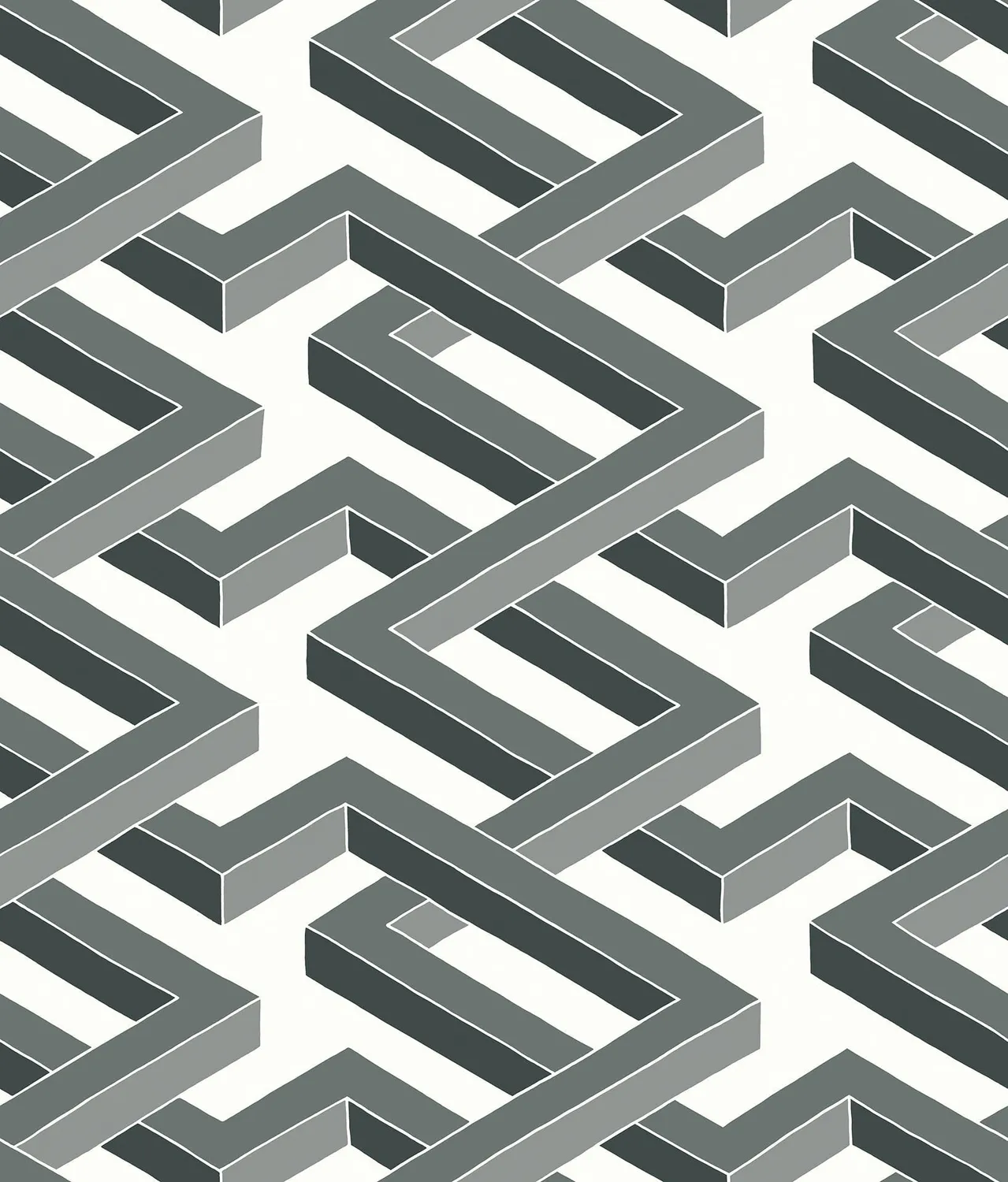 Cole & Son Luxor Tapete Gittermuster