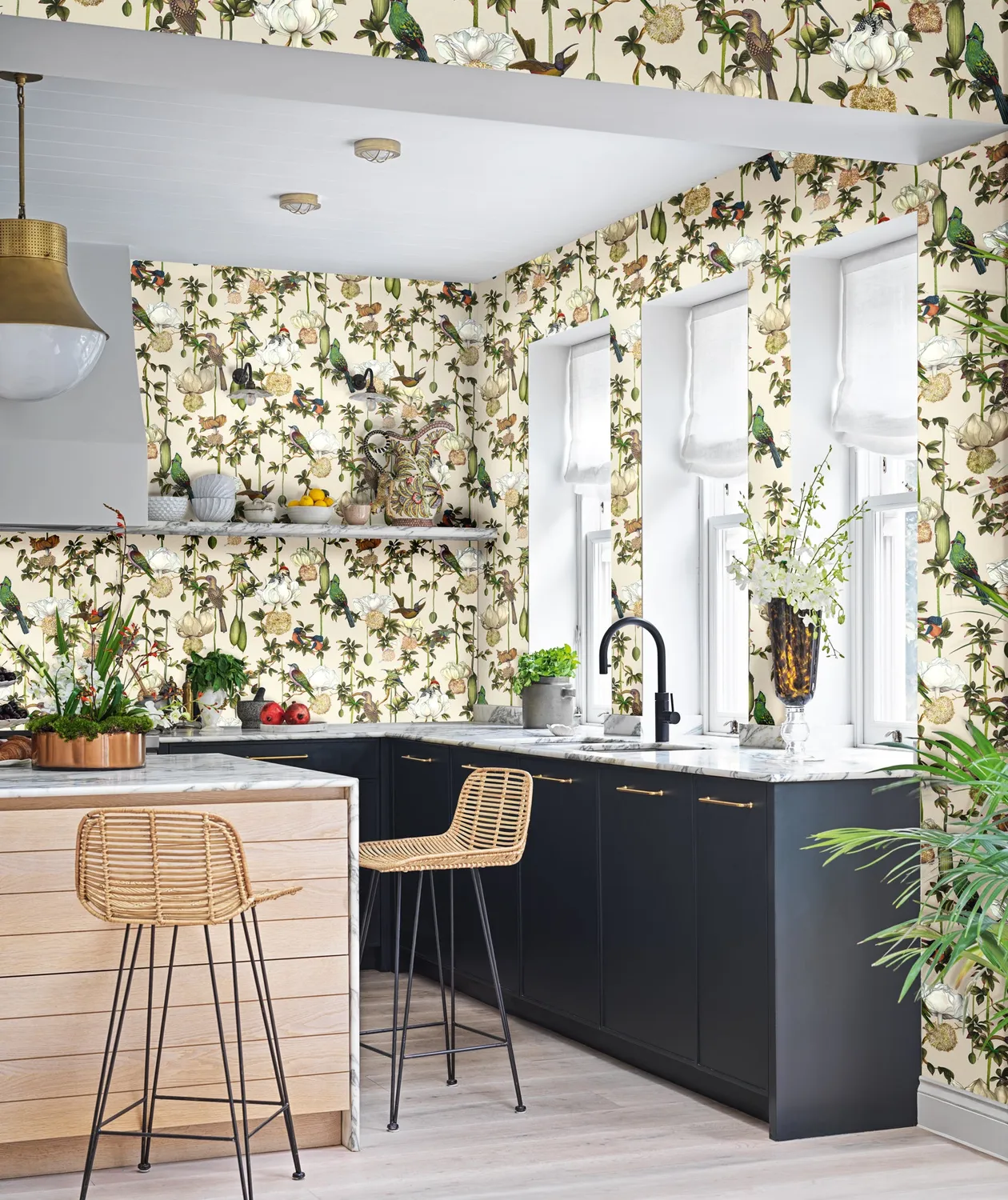 Cole&Son Baobab Botanica Tapete Tier Pflanzenmotiv
