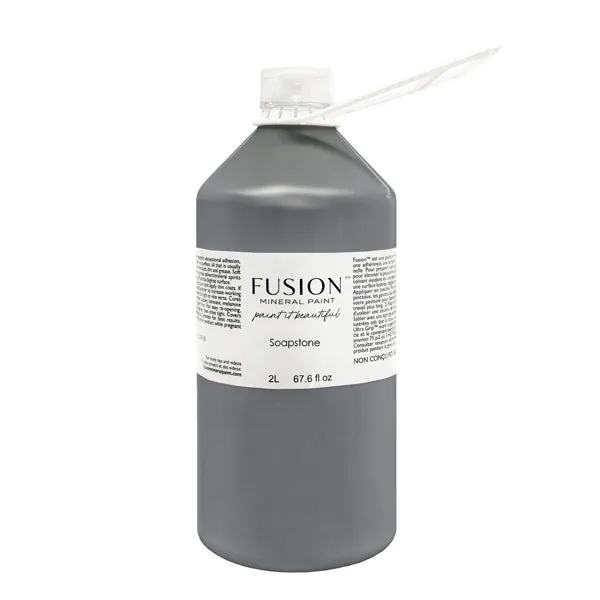 Fusion Mineral Paint Speckstein Möbelfarbe grau matt