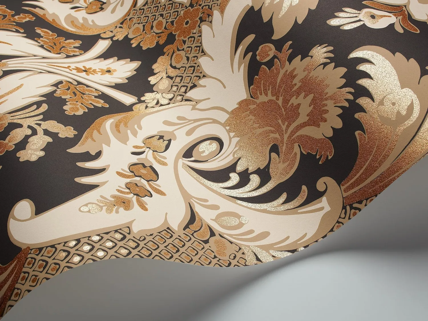 Cole&Son Albemarle Aldwych Tapetenmuster Rokoko-Damast