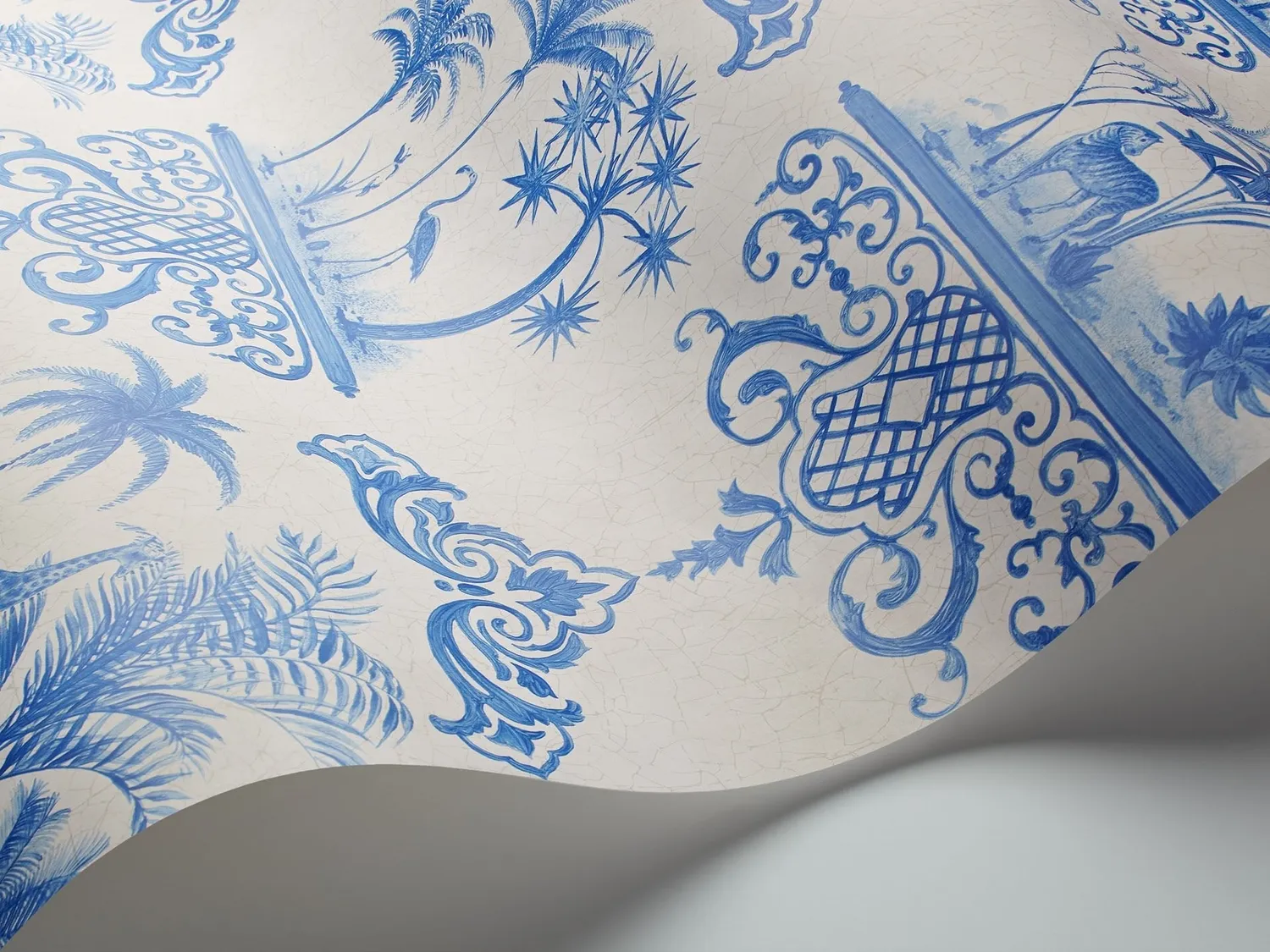 Cole & Son Rousseau Tapete Palmenmuster