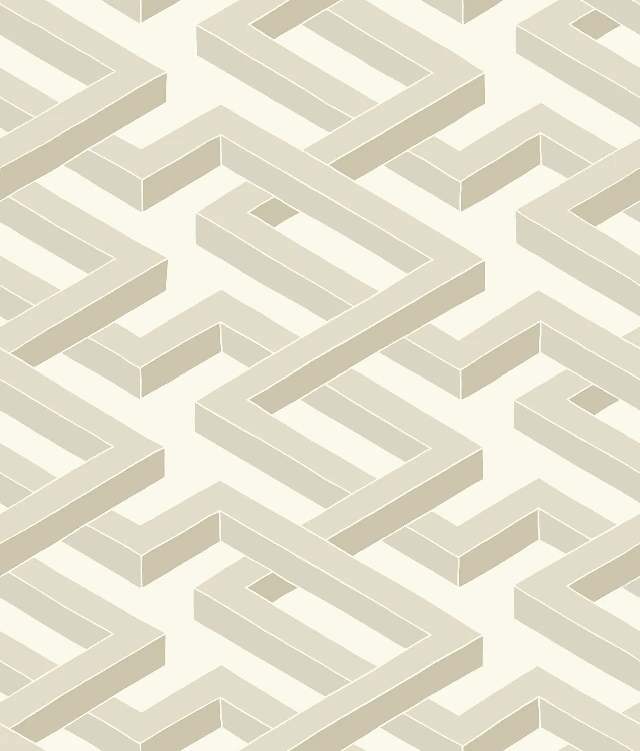 Cole & Son Luxor Tapete Gittermuster