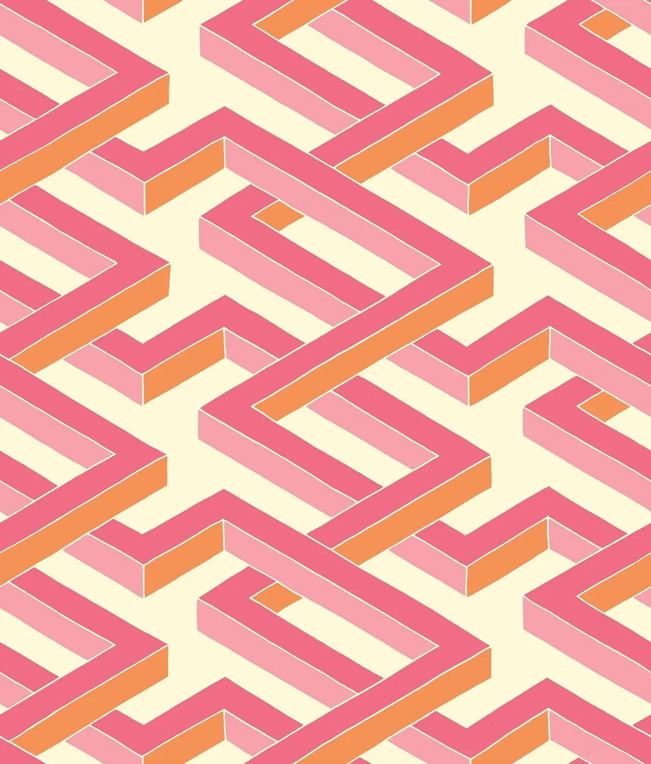 Cole & Son Luxor Tapete Gittermuster
