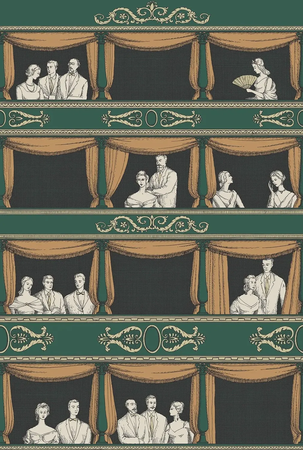 Cole&Son Teatro Tapete Theaterszene