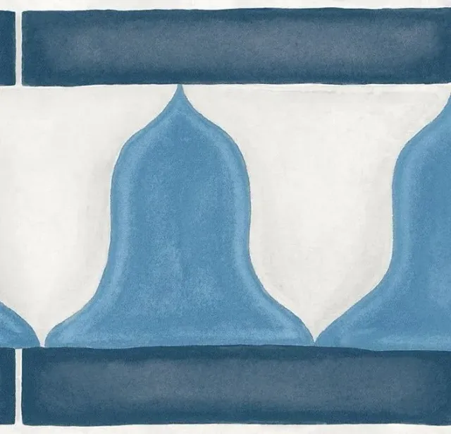 Cole & Son Zellige Border Tapete Bordüre