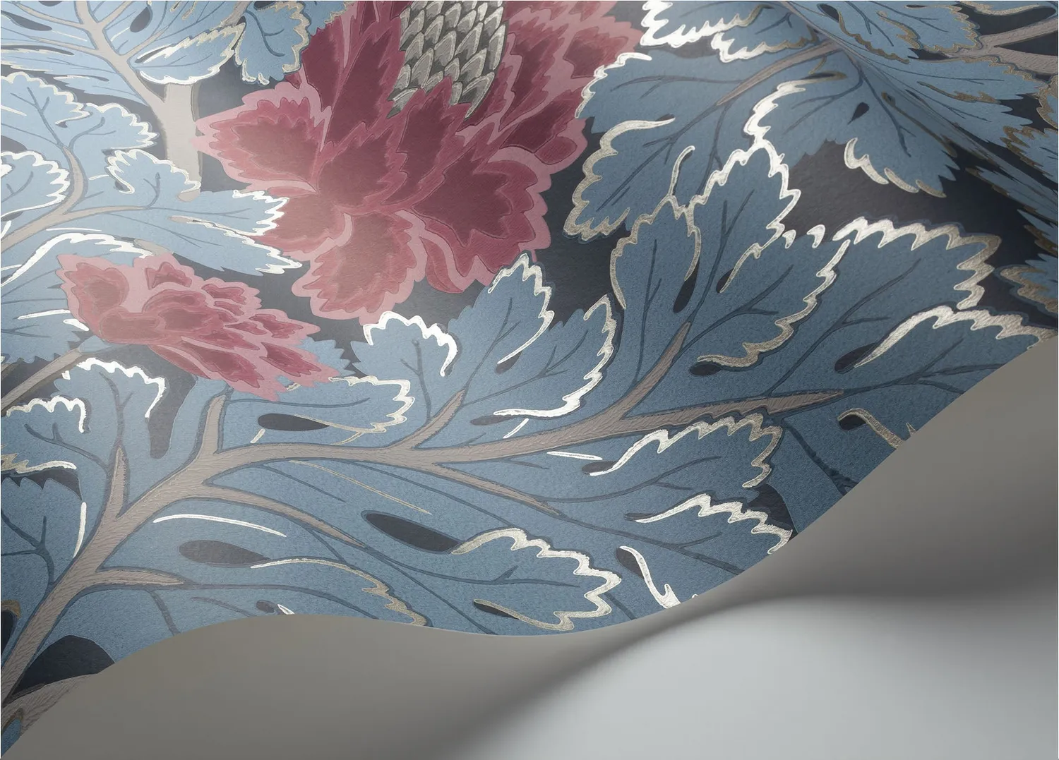 Cole & Son Aurora Tapete floral handgemalt