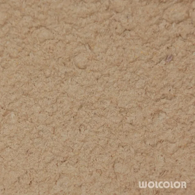 Wolcolor Classic Kaffeebraun Baumwollputz Cappuccino