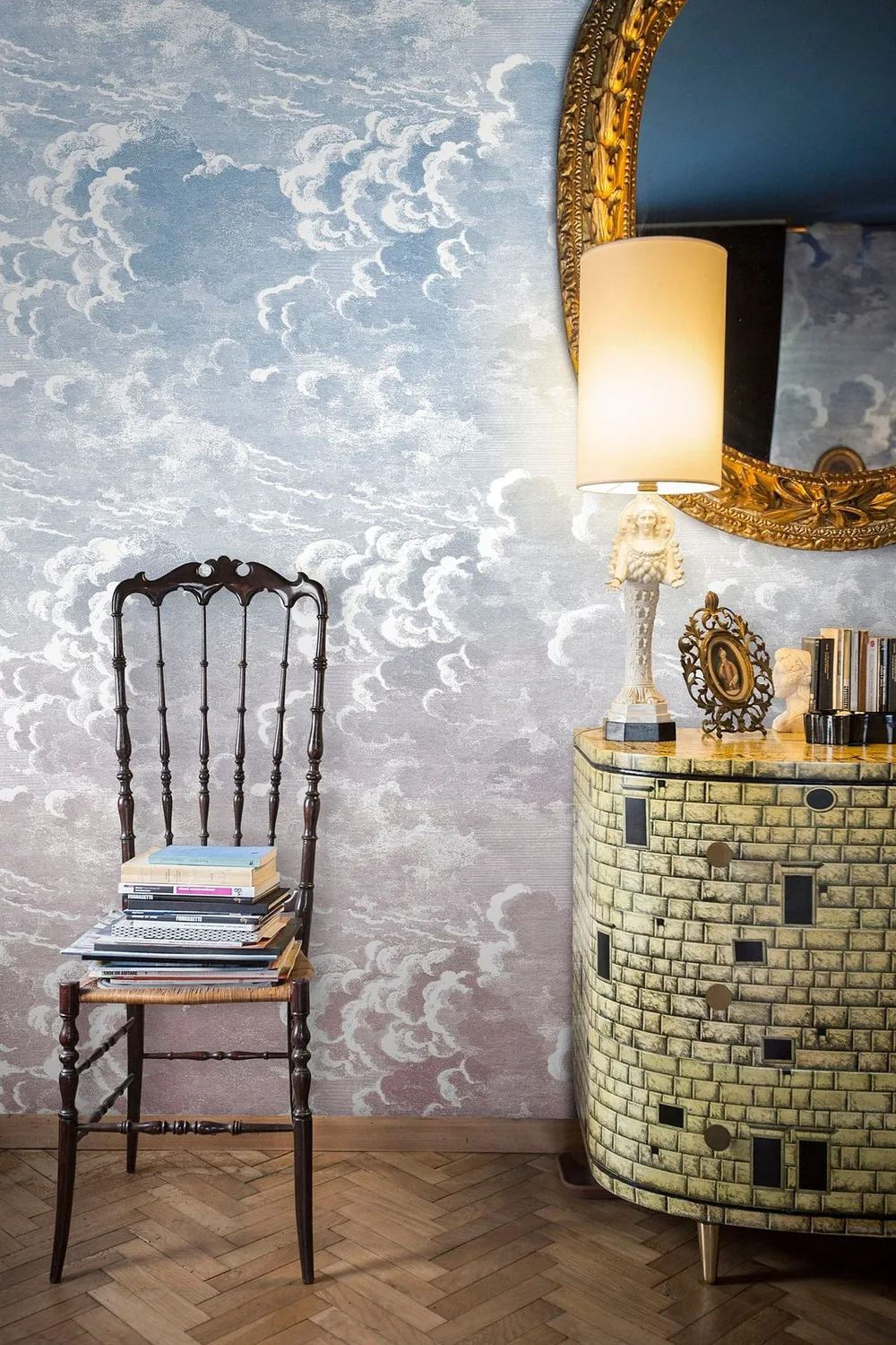 Cole&Son Nuvole al Tramonto Tapete Wolken