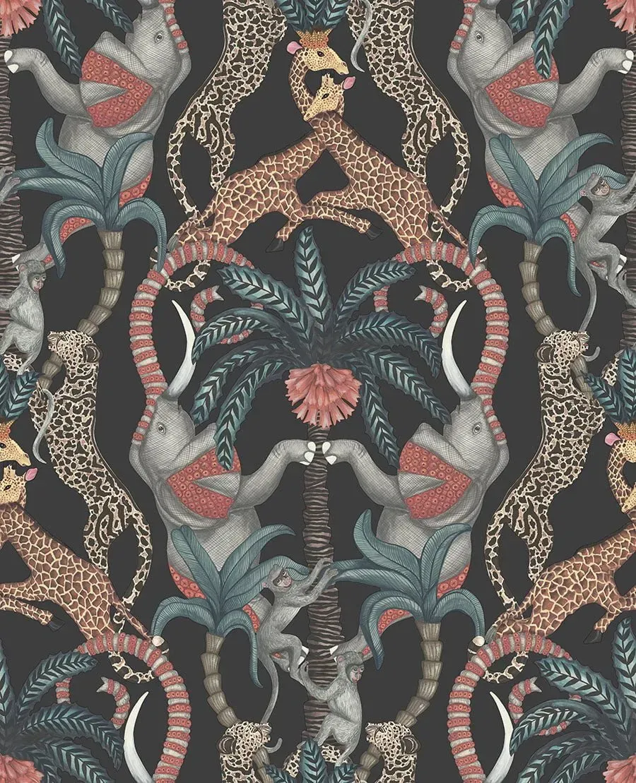 Cole & Son Ardmore Safari Totem Tapete Tiermotiv