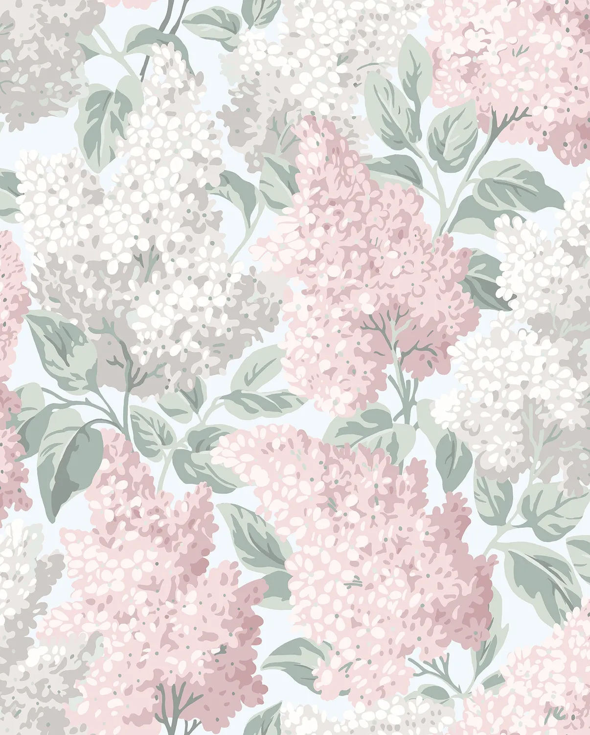 Cole & Son Lilac Tapete Fliedermuster floral