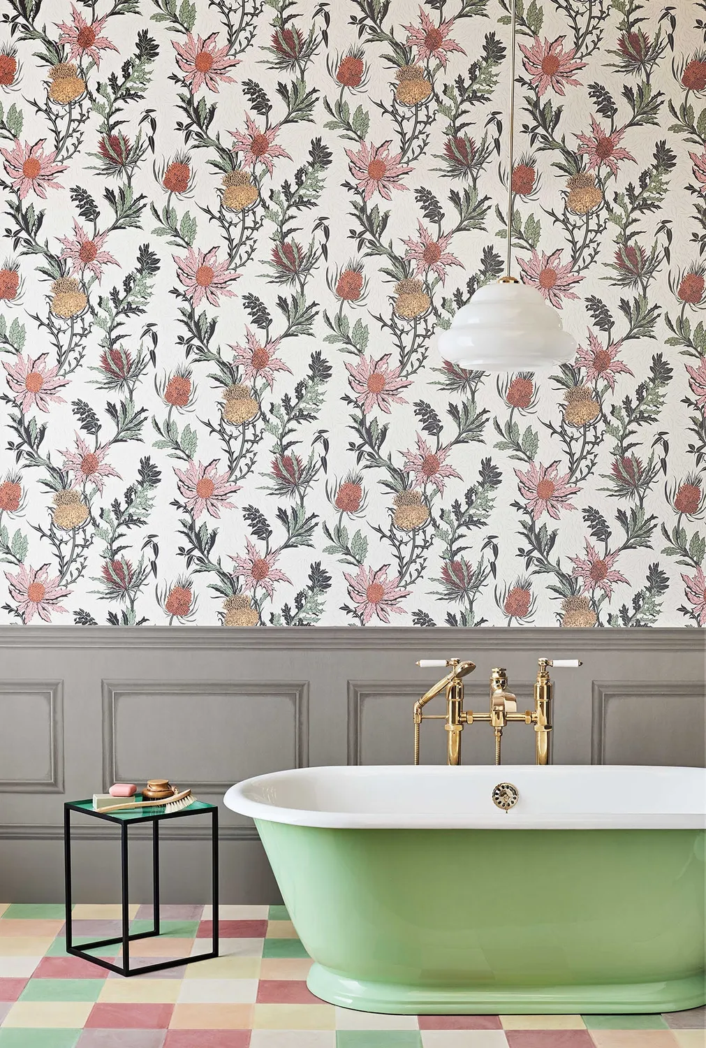 Cole & Son Thistle Tapete Blütenranke