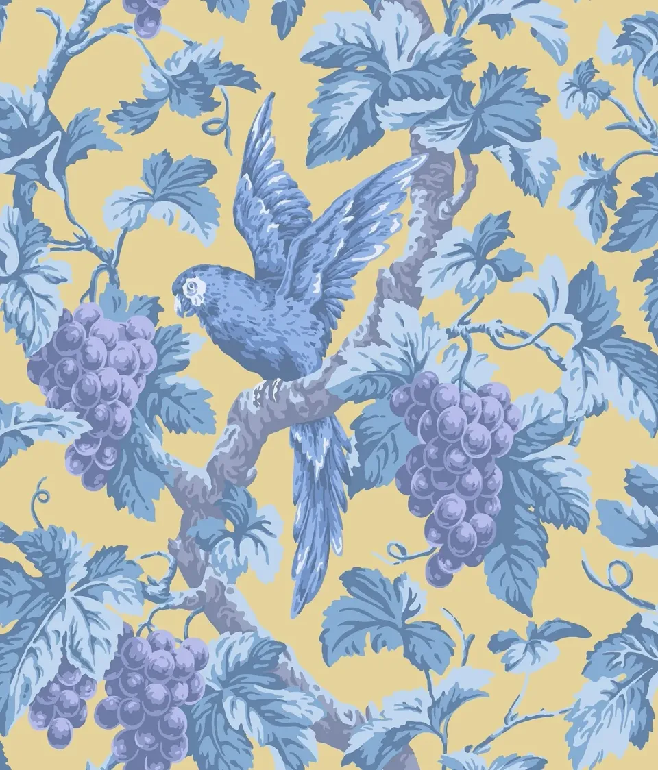 Cole & Son Woodvale Orchard Tapete Papageien