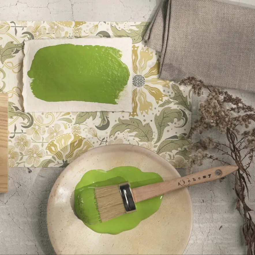Fusion Mineral Paint Alchemy Moos Kreidefarbe chartreuse
