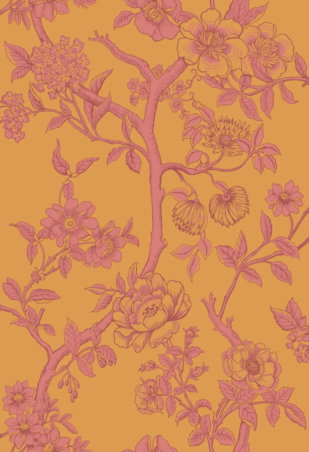 Cole & Son Paradise Tree Tapete Baumkronen