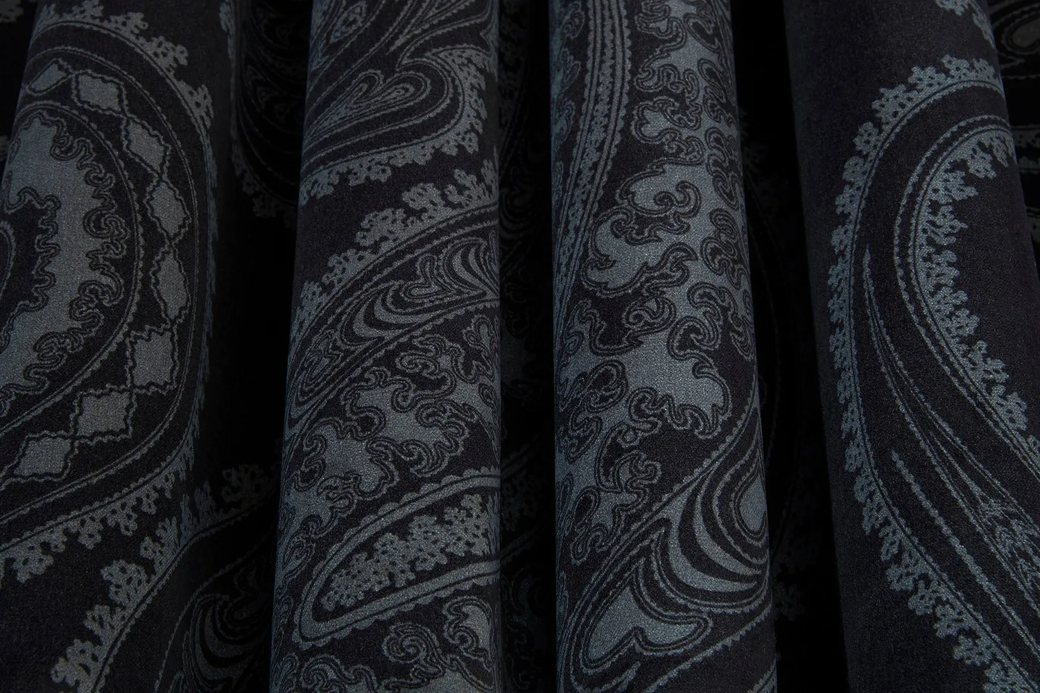 Cole&Son Rajapur Velvet Stoffmuster Paisley Samt